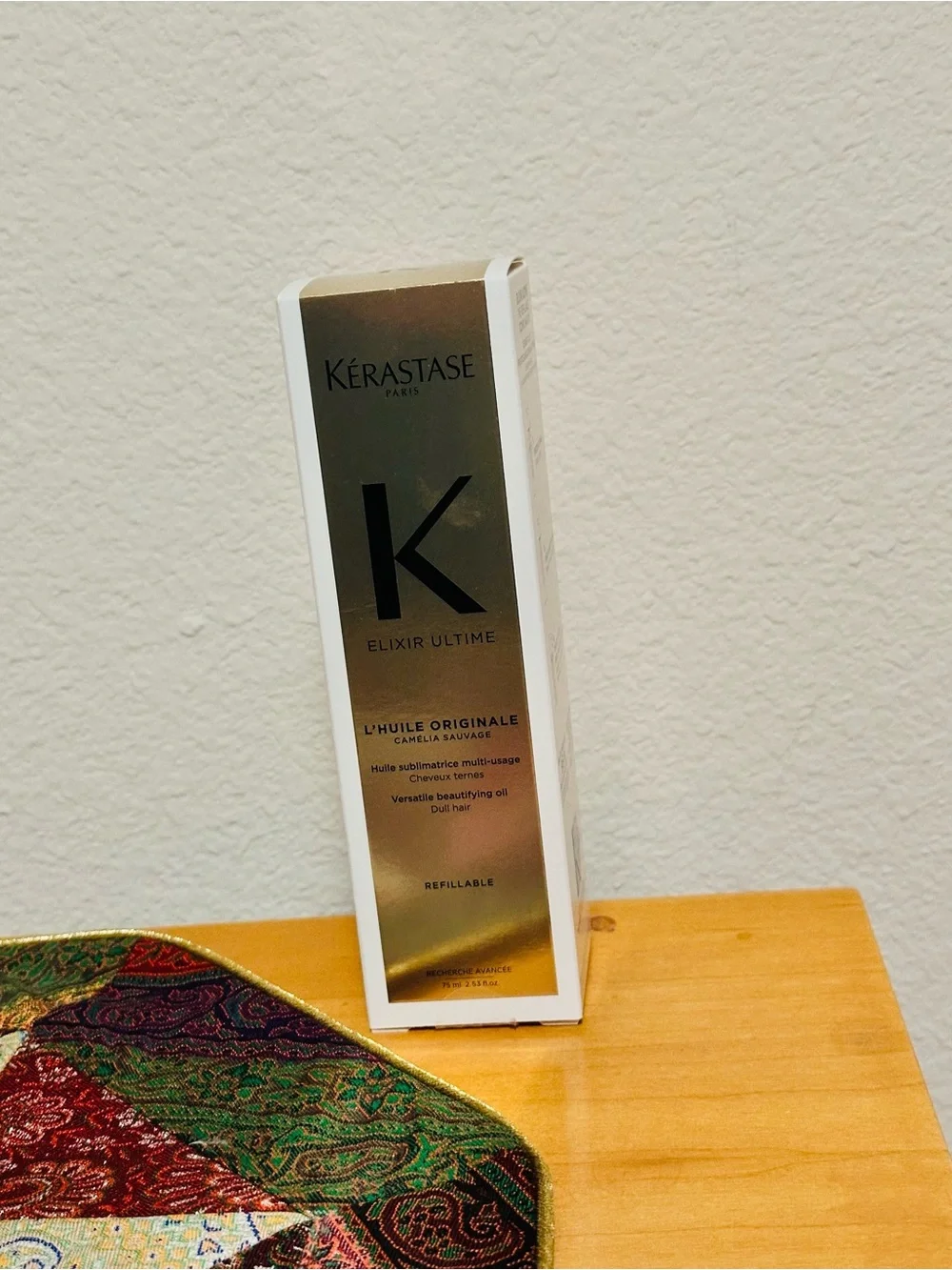 Kerastase Elixir Ultime Hair Oil - Gold and White Packaging